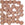 Beads wholesaler Honeycomb beads 6mm matt met copper (30)
