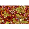 cc3227 - Toho beads mix ureshii-olivine/orange (10g)