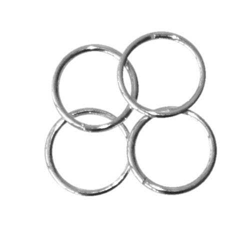 Jump rings sterling silver 7mm (4)