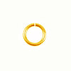 300 Jump rings metal gold 3.5mm (1)