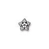 Buy Bead caps star metal antique silver plated 8mm (1)