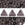Beads wholesaler KHEOPS par PUCA 6mm pastel dark brown bronze (10g)