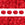 Beads Retail sales Super Duo beads 2.5x5mm Opaque Red (10g)