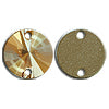 Swarovski sew on stone crystal golden shadow 10mm (4)