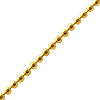 Buy Ball chain 1.5mm metal gold plated (1m)