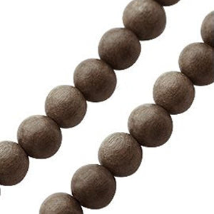 Buy Graywood round beads strand 10mm (1)