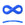 Beads wholesaler Infinity link colored coating blue 20x35mm (1)