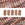Beads wholesaler 2 holes CzechMates bricks luster opaque rose gold topaz 3x6mm (50)