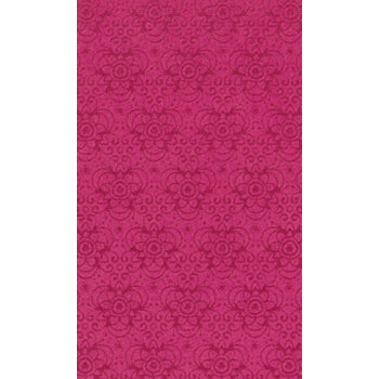 Buy Ultra suede floral pattern fuschia 10x21.5cm (1)
