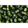 cc37 - Toho beads 6/0 silver-lined olivine (10g)