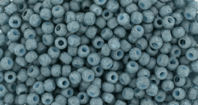 cc2605F - Toho beads 11/0 semi glazed Blue Turquoise (10g)