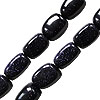 Buy Blue goldstone nugget beads 12x16mm strand (1)