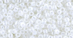 Buy cc141 - Toho Takumi LH round beads 11/0 ceylon snowflake (10g)