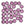 Beads wholesaler Honeycomb beads 6mm pastel burgundy (30)