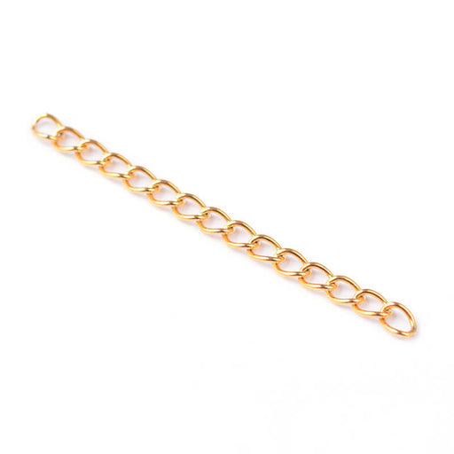 Buy Extender chain STAINLESS STEEL golden 50x3mm (2)