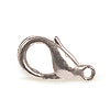 Lobster claw clasp metal silver finish 18mm (1)