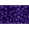 cc8df - Toho beads 8/0 transparent-frosted cobalt (10g)