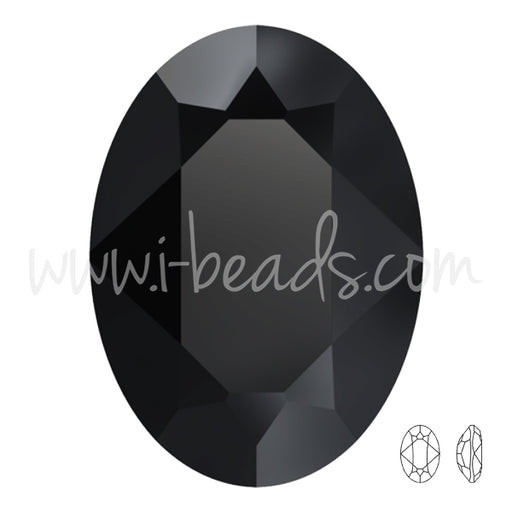 Buy Swarovski 4120 oval fancy stone jet 18x13mm (1)