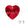 Beads wholesaler swarovski heart pendant siam 10mm (2)