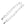 Beads wholesaler Extension chain with tear drop metal silver finish 50mm (2)