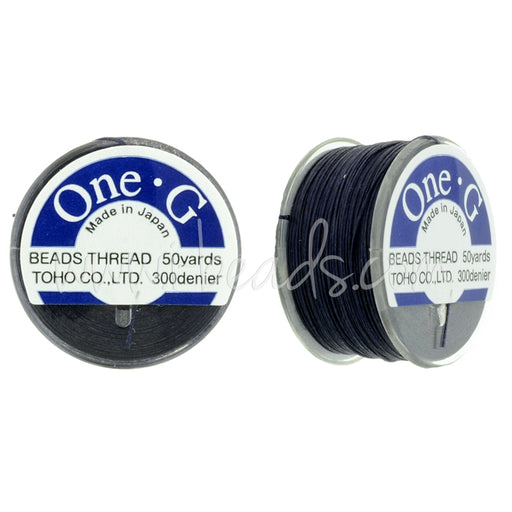 Buy Toho One-G bead thread Navy 50 yards/45m (1)