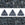 Beads wholesaler KHEOPS par PUCA 6mm pastel dark grey hematire (10g)