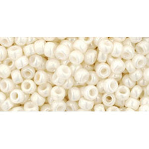 Buy cc122 - Toho beads 8/0 opaque lustered navajo white (10g)