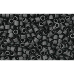 Buy cc49f - Toho Treasure beads 11/0 opaque frosted jet (5g)