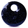 Buy Round pendant blue goldstone 48mm (1)