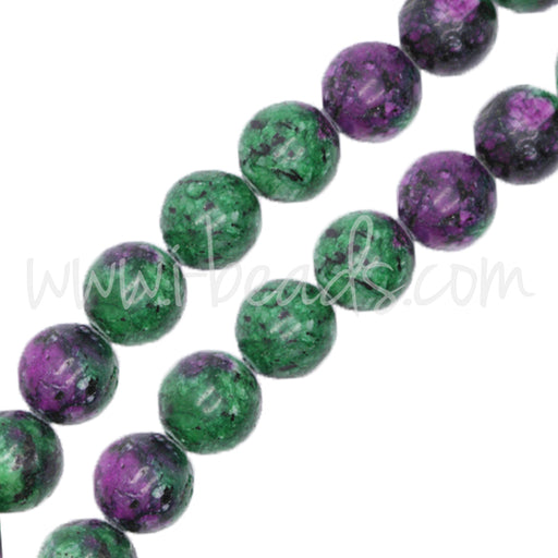Buy China ruby zoisite round beads 10mm (1)