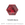 Beads Retail sales Swarovski 4699 Kaleidoscope Hexagon Scarlet foiled 9,4x10,8mm (1)