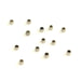 Stainless steel crimp bead 2.5x1.5mm - hole: 1.2mm (10)