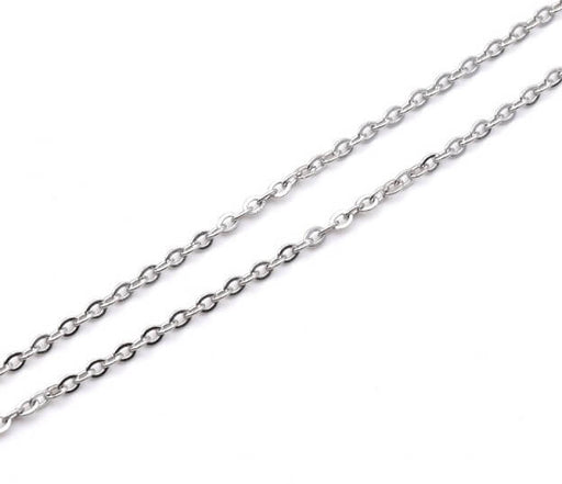Buy Stainless steel rolo chain 3x2mm (1m)