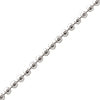 Ball chain 1.5mm metal silver plated (1m)