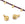 Beads wholesaler Charm, pendant raw brass Grigri Buddhist ROUND 17x10mm (1)