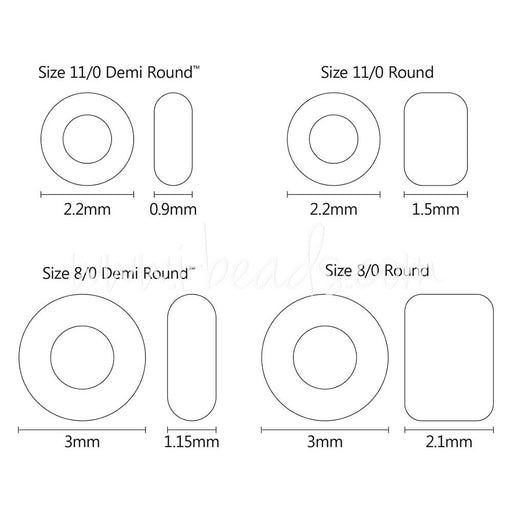 Buy cc88 - toho demi round 11/0 metallic cosmos (5g)