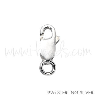 Buy sterling silver lobster clasp 3x10mm (1)