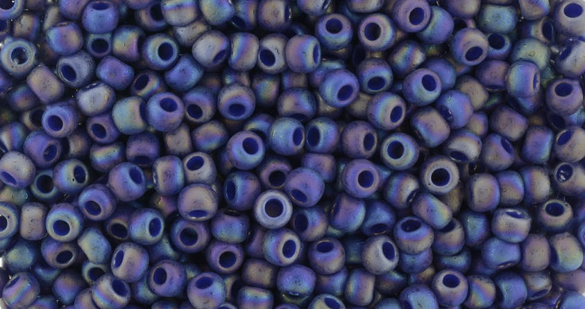 cc2637F - Toho beads 11/0 semi glazed rainbow Navy Blue (10g)