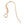 Beads wholesaler Fish hook earring finding gold filled 14K 18x14mm (2)