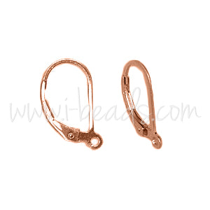 Buy Leverback ear wire rose gold filled (2)