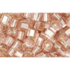 Buy cc31 - Toho cube beads 3mm silver lined rosaline (10g)