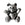 Beads wholesaler Teddy bear bead metal antique silver plated 12.5mm (1)