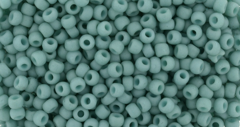 cc2604F - Toho beads 11/0 semi glazed Turquoise (10g)