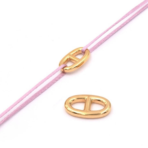 Buy Stainless Steel marine link connector GOLDEN 17mm (1)