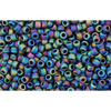 cc86f - Toho beads 15/0 opaque rainbow frosted rainbow iris (5g)