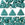 Beads Retail sales KHEOPS par PUCA 6mm pastel dark green (10g)