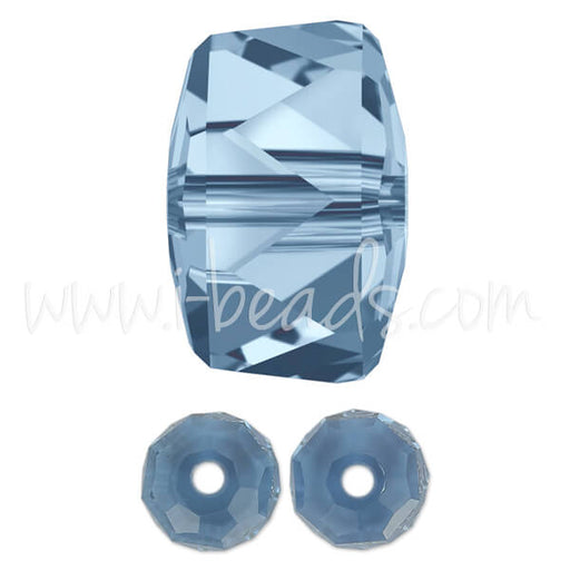 Buy Swarovski 5045 rondelle bead denim blue 8mm (2)