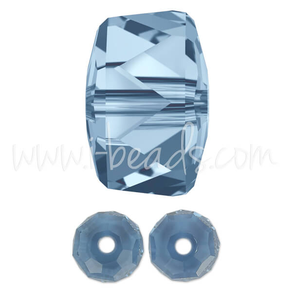 Swarovski 5045 rondelle bead denim blue 8mm (2)