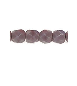 Buy Czech fire-polished beads OPAQUE - PURPLE 3mm (30)