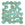 Beads wholesaler Honeycomb beads 6mm blue turquoise picasso (30)